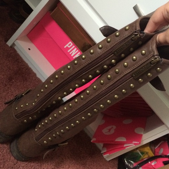 🚫SOLD🚫 Brown Riding Boots - Picture 2 of 4