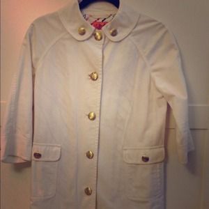 White Juicy Couture long coat