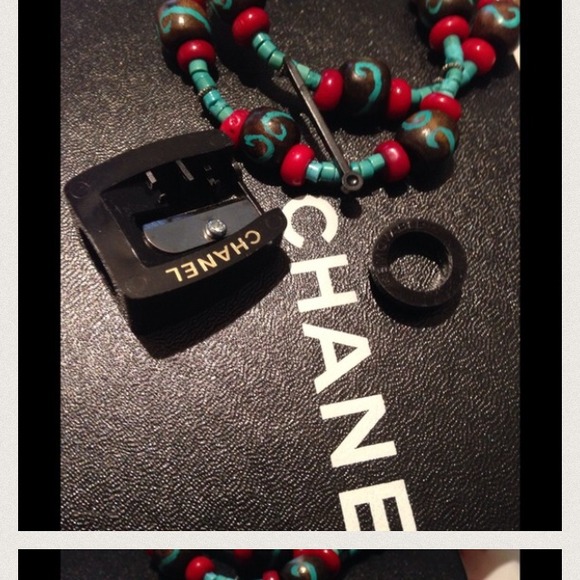 3piece authentic Chanel pencil sharpener.