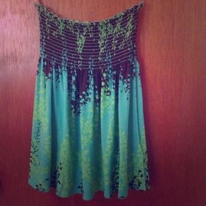 Printed tube top