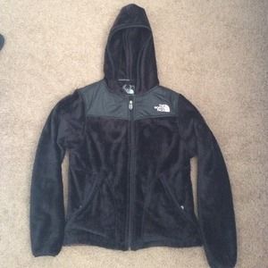 Black North Face Jacket with Hood