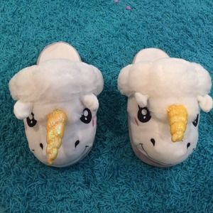 Unicorn slippers