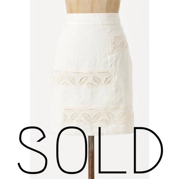 Anthroplogie Skirt