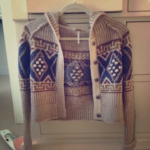 Fp hooded sweater jacket