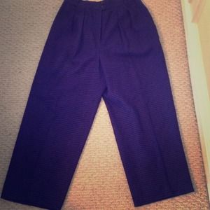 Christian Dior Vintage Houndstooth Pants