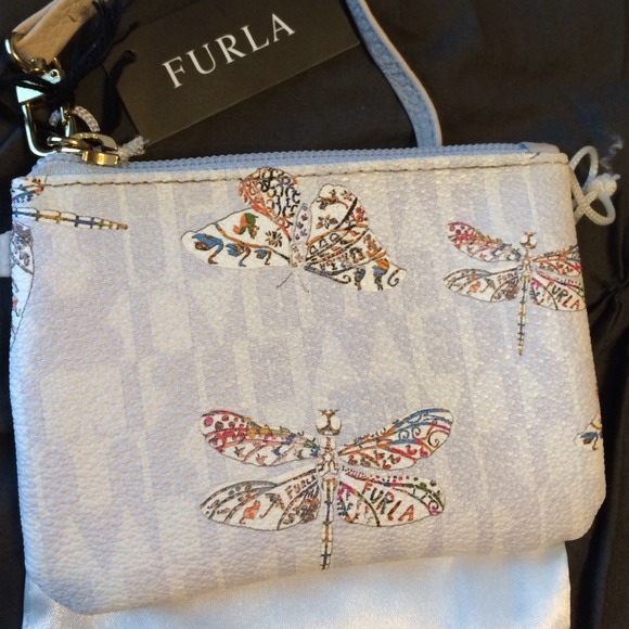 Furla skinny small Wristlet
