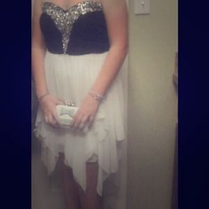 Model pic of the homecoming dress