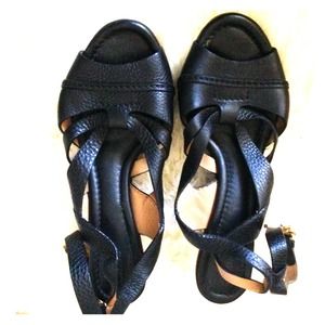 Chloe Dark Brown Wedges