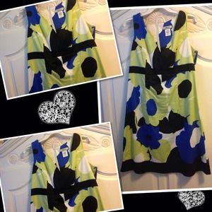 Bright coloured & eye-catching dress