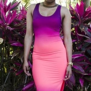 NEW | Purple Ombré Dress