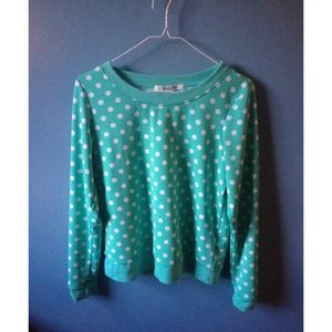 Polka dot forever 21 sweater