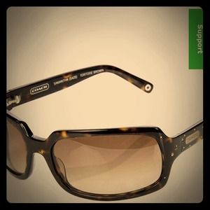 Coach Samantha Sunglasses S425 Tortoise Brown