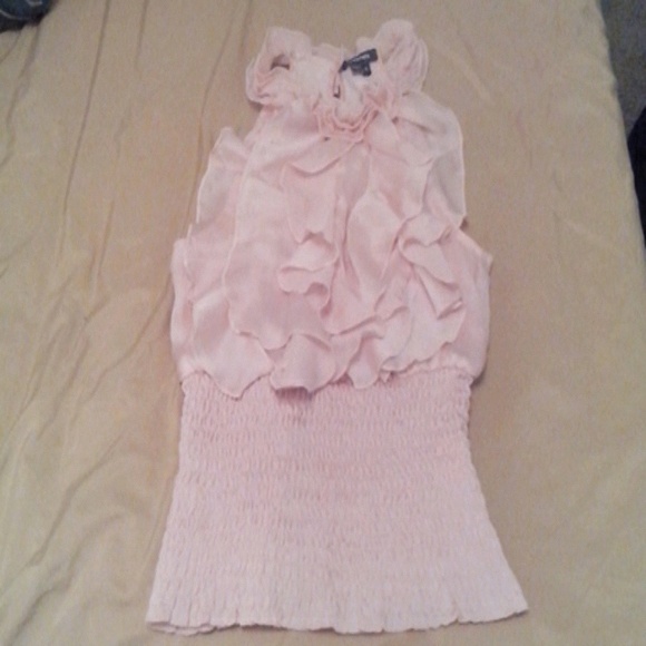 Light pink top