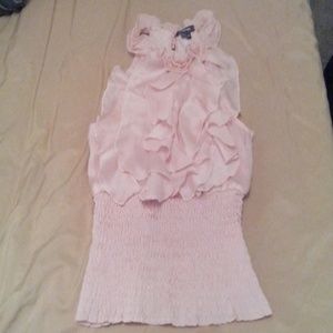 Light pink top