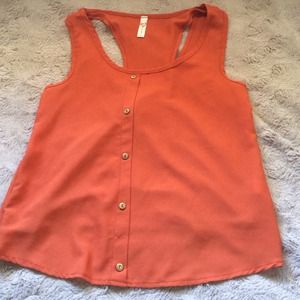 Ribbon Back Tank Top