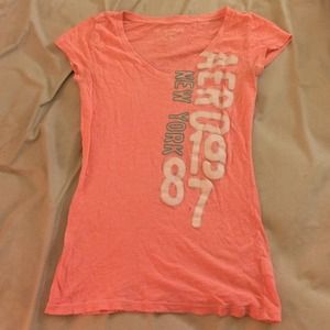 V-neck, Samon, Aeropostale top