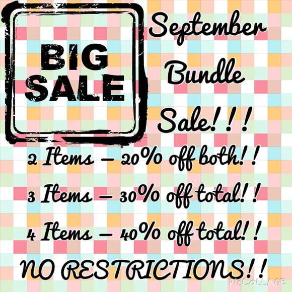 💟💟Super September Bundle Sale!! LAST DAY!!💟💟