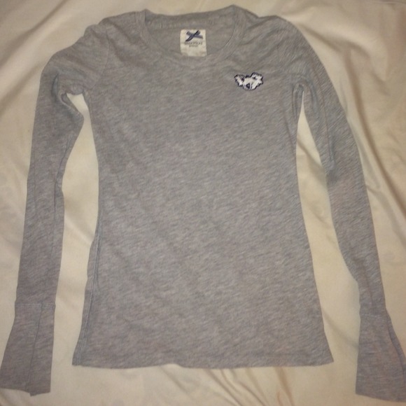 grey, long sleeve