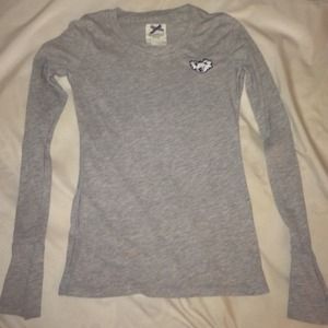grey, long sleeve