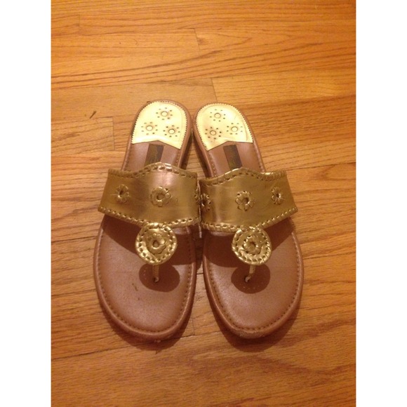 Gold Sandals