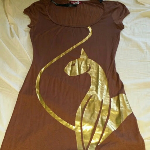 Brown baby phat dress