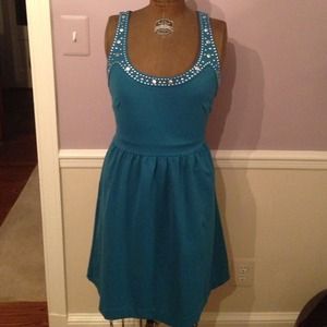 Teal Cynthia Rowley dress!