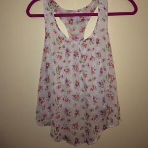 flower tank top