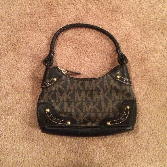 Michael Kors small bag with gold hardware