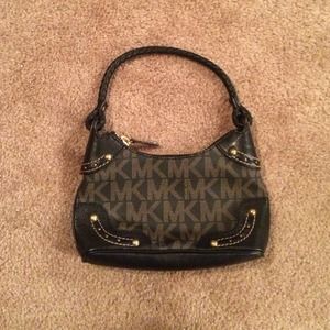 Michael Kors small bag with gold hardware