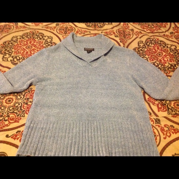 Sky blue sweater