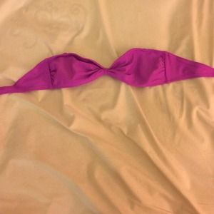 purple bathing suit top