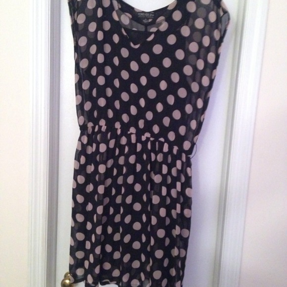 Plus polka dot dress. Price not negotiable.