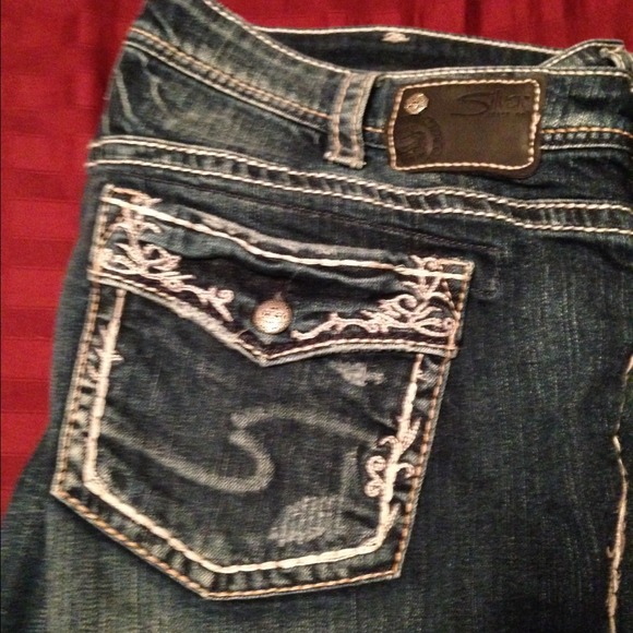 silver brand boyfriend jeans