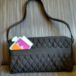 Vera Bradley NWT Espresso Shoulder Bag