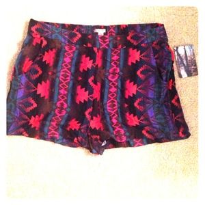 Urban Outfitters patterned shorts