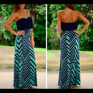 🎉9/21 Host Pick 🎉Zig-Zag Chevron Maxi