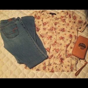 Vintage Floral top!
