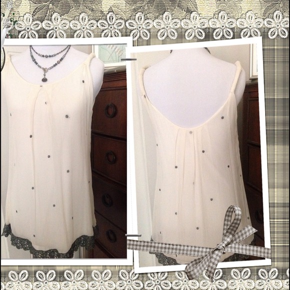 Anthropologie~ Yoana Baraschi Silk~Chiffon top💋