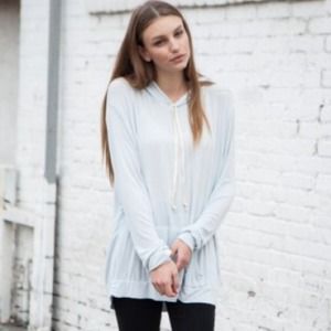 light blue brand new brandy Layla hoodie