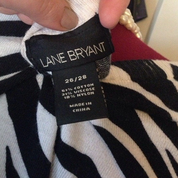 Lane Bryant Zebra Cardigan 26/28 - Picture 3 of 3