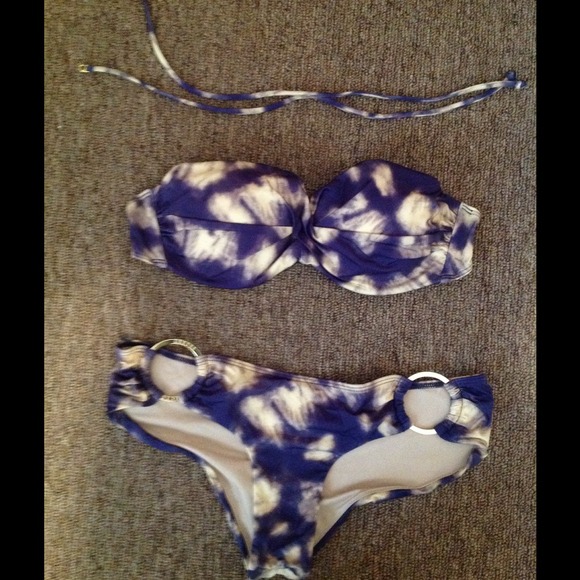 Victoria's Secret bikini with bandeau top