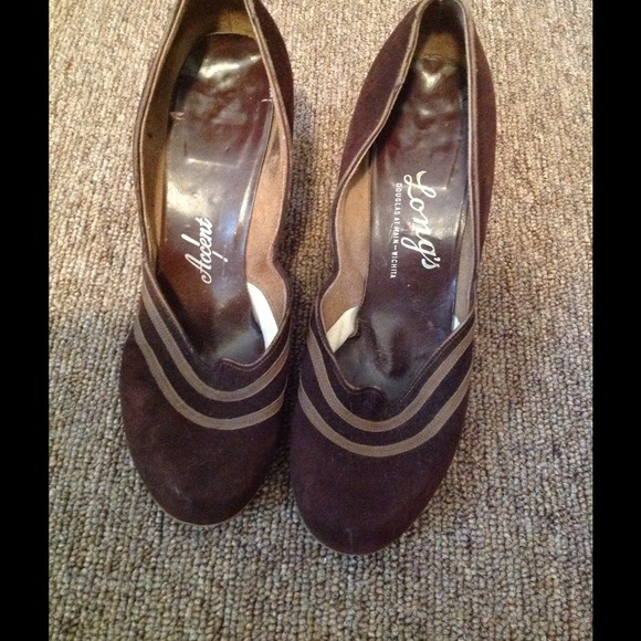 Vintage suede shoes.