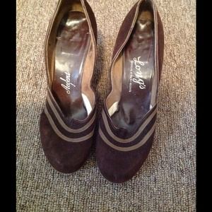 Vintage suede shoes.