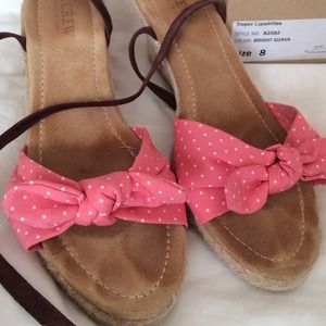 Jcrew wedge sandals
