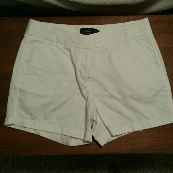 J.Crew white chino short
