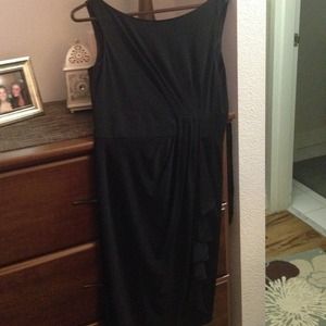 Black cocktail dress, size 6