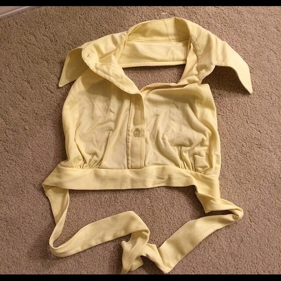 Never worn halter crop