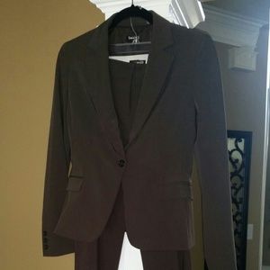 Tahari Chocolate-colored Pant suit
