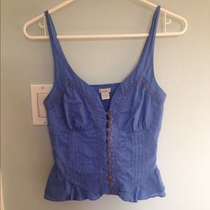💖Traded💖Anthropology odille crop top