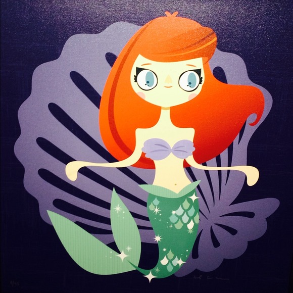 The Little Mermaid glicee LE 8/95 MichelleRomo
